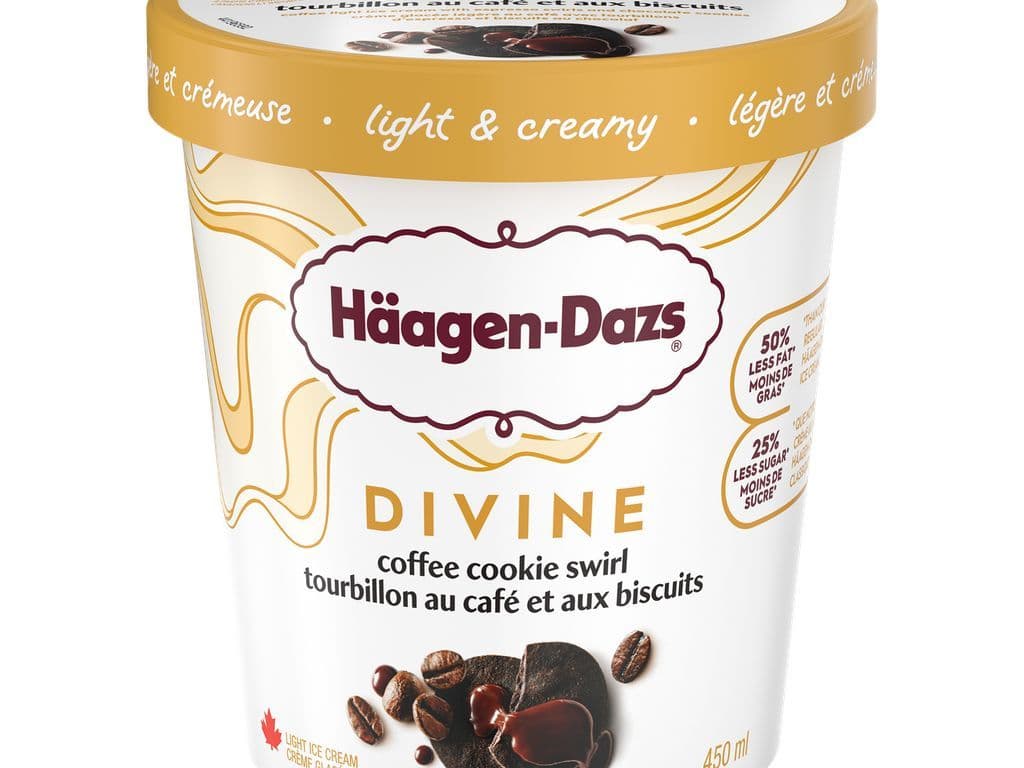 Häagen-Dazs Divine Coffee Cookie Swirl 450ml