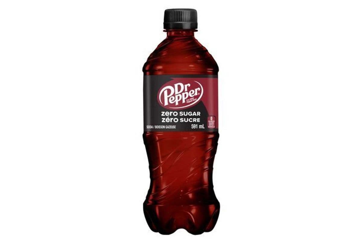 Dr Pepper Zero Sugar (591 ml )