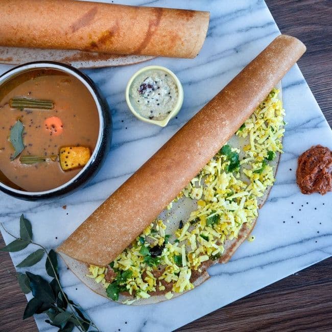 Paneer Masala Dosa
