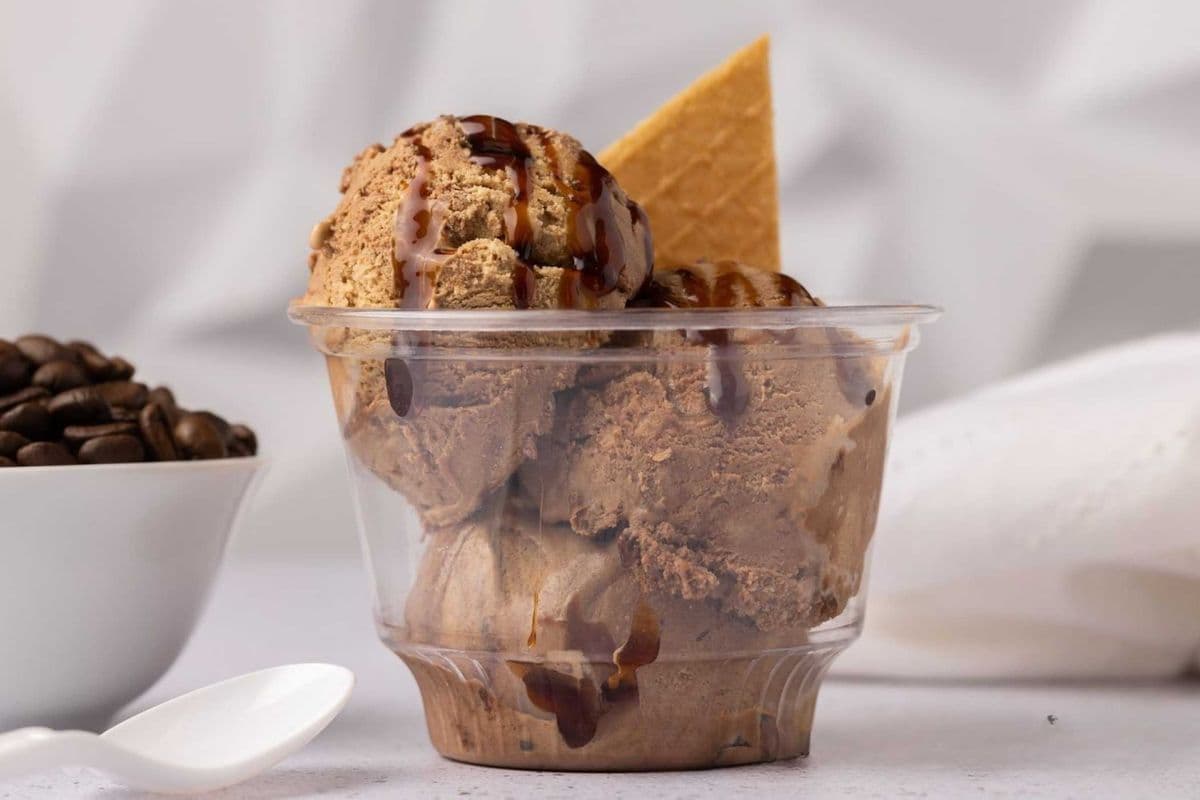 Coffee ice cream