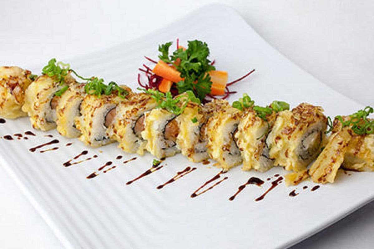 73. Deluxe Vegetable(Organic) (Crisp Roll) (4 pcs)