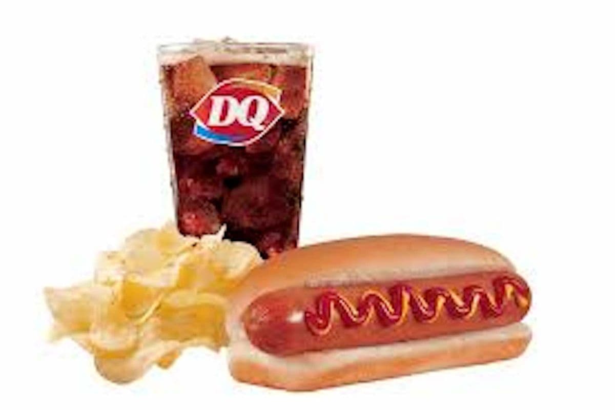 Hot Dog (saucisse tout boeuf) / All-beef hot-dog Combo