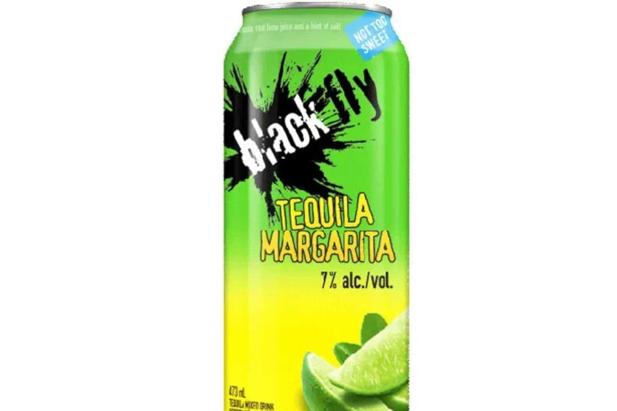 Black Fly Tequila Margarita (1 x 473 ml Can)