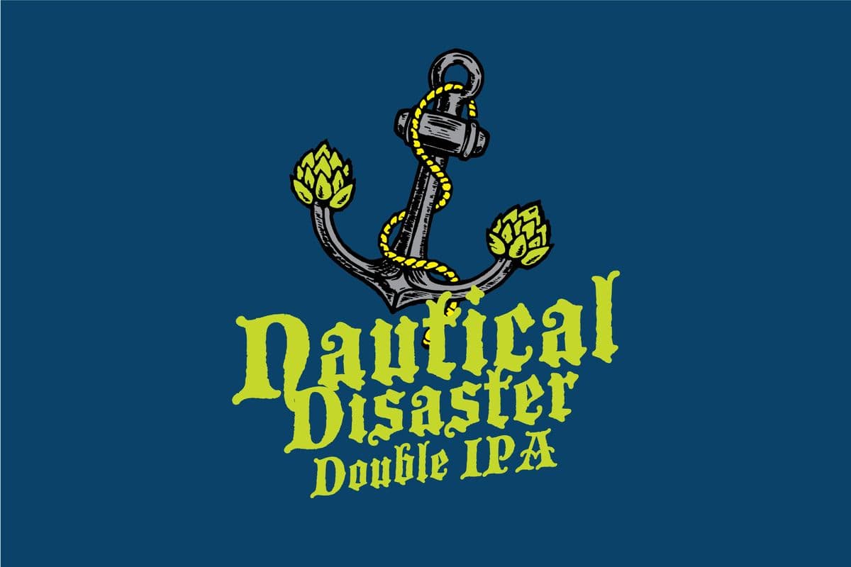 Nautical Disaster Dry Hopped IPA Growler (1 x 1.89L)