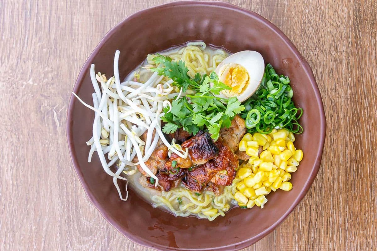 Grilled Chicken Ramen or Udon