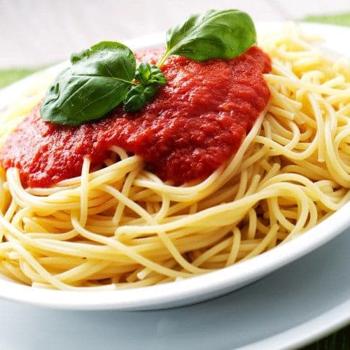 Neapolitan Spaghetti / Spaghettis napolitains