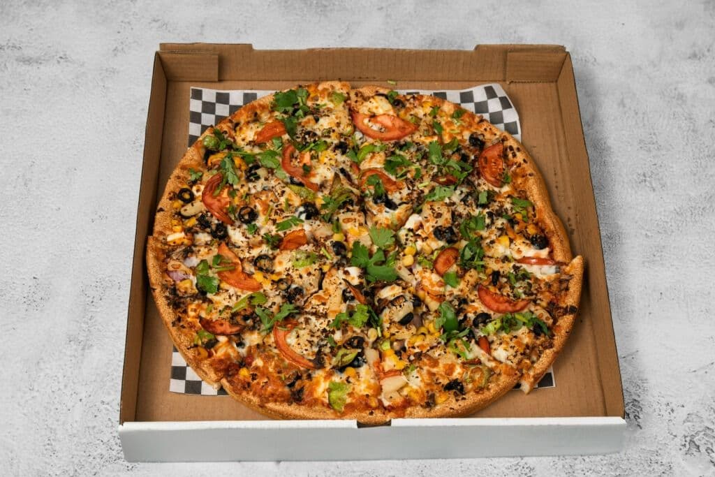 2. Amritsari Vegetarian Pizza
