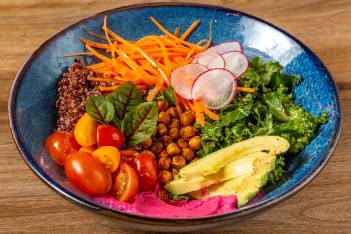 Winter Hummus Bowl