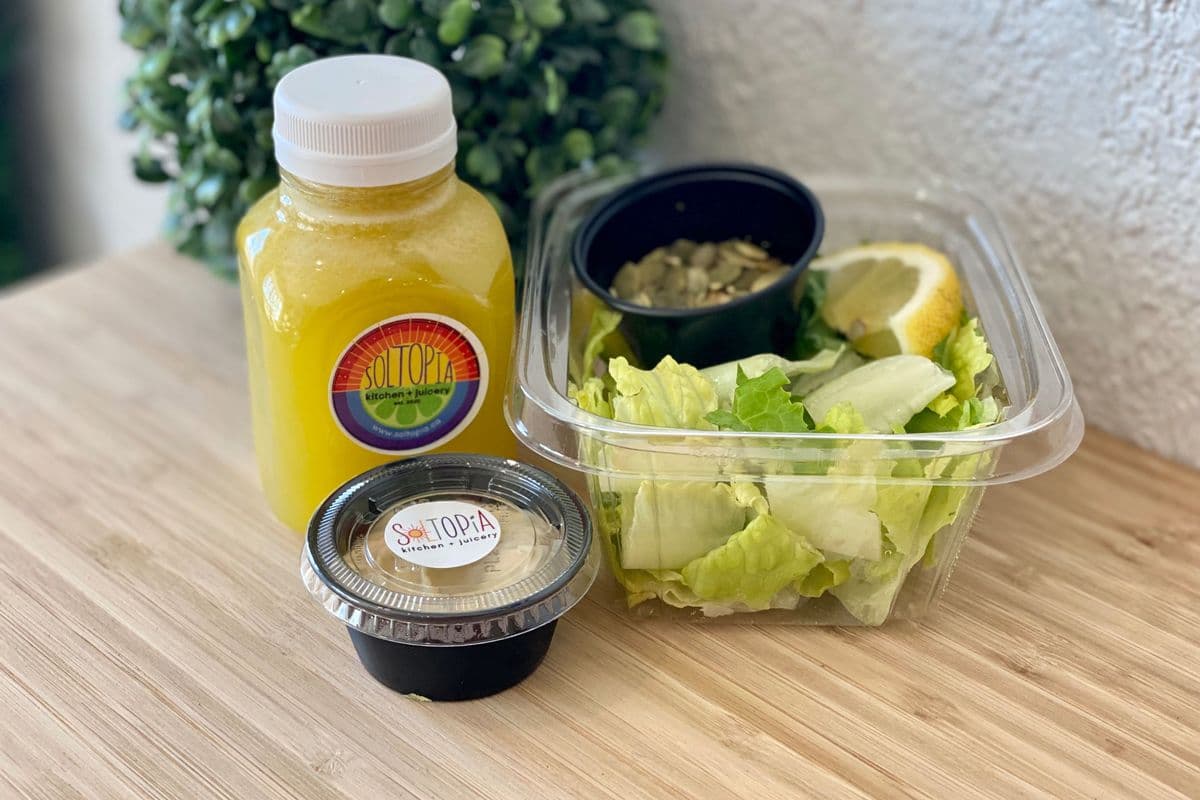 Small Caesar and Juice Combo