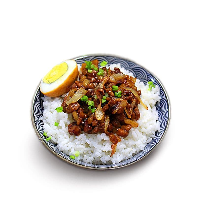 Braised Pork on Rice 卤肉饭