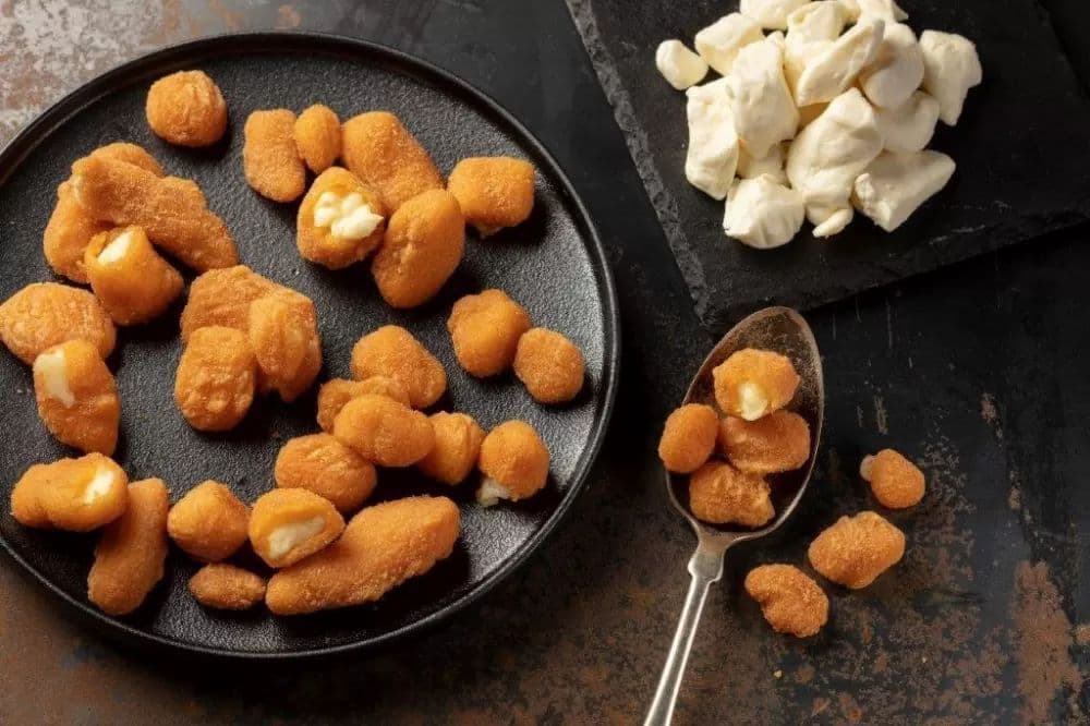 Deep Fried Breaded St.Albert Cheese Curds 1/2 Lb