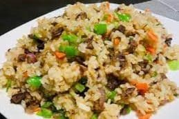 Fried Rice with Beef 牛肉炒饭