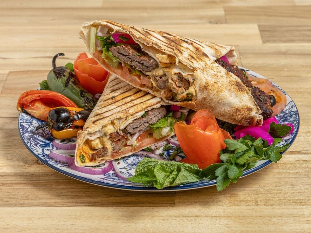 Adana Spicy Kebab Wrap