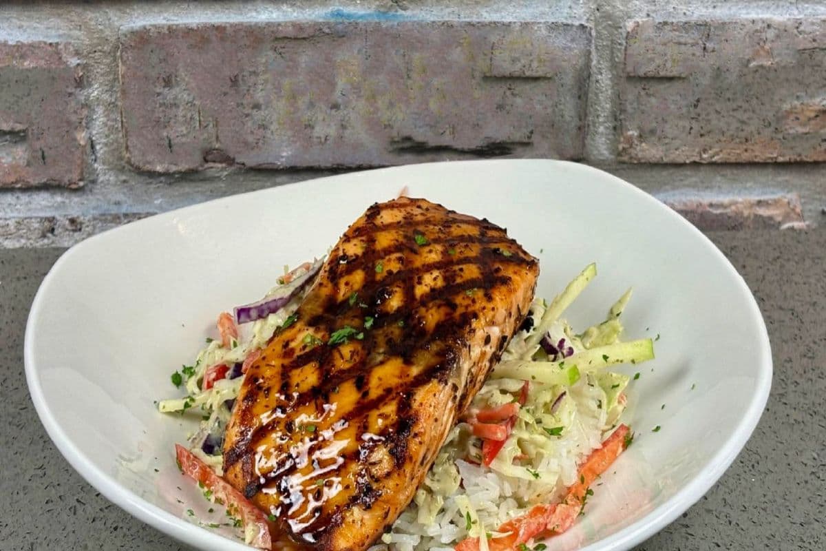 Maple Dijon Salmon