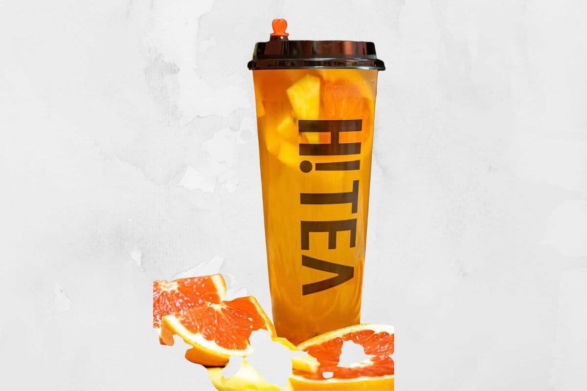 Cold Grapefruit Iced Tea