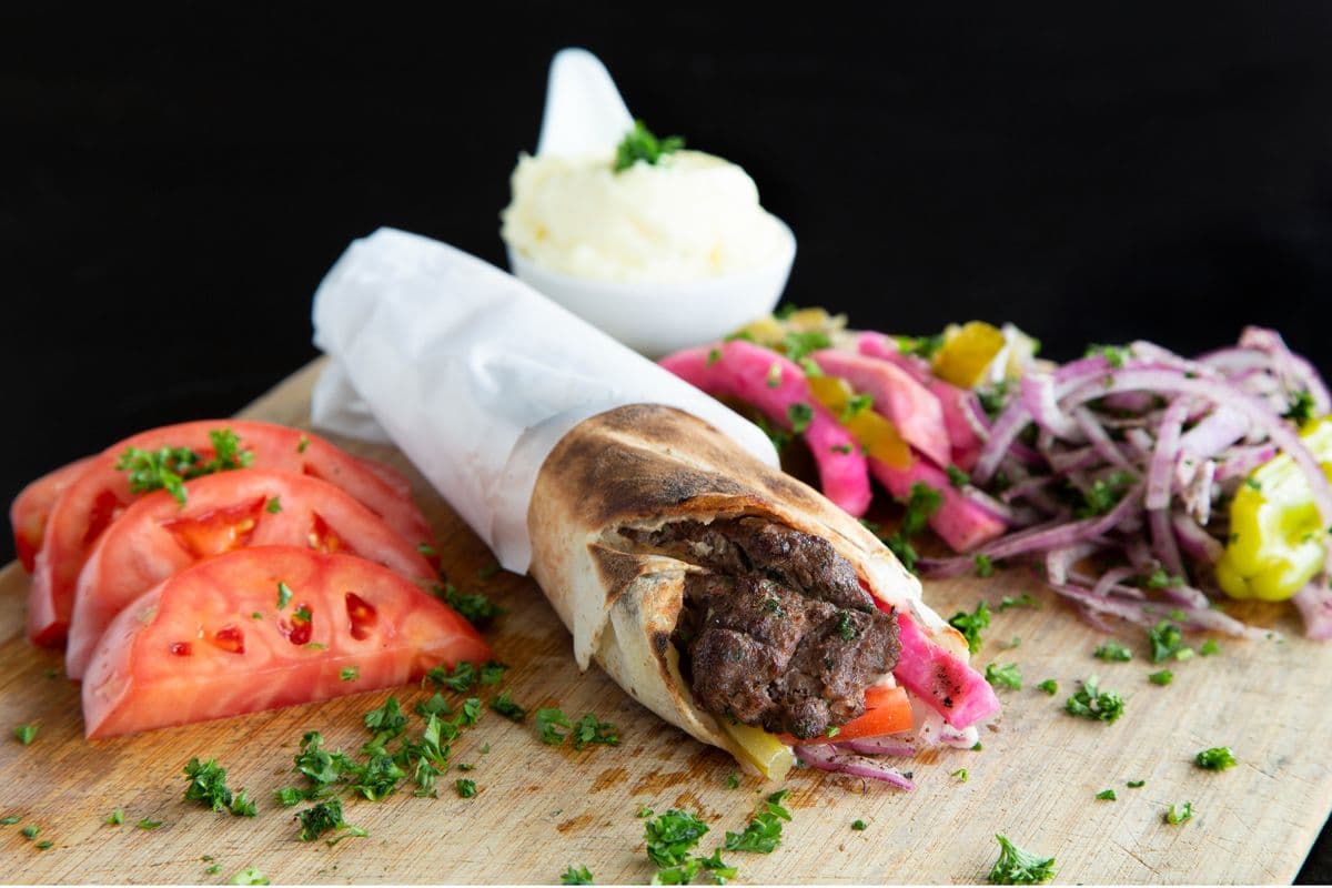 Pita kebab boeuf / Pita Kebab Beef