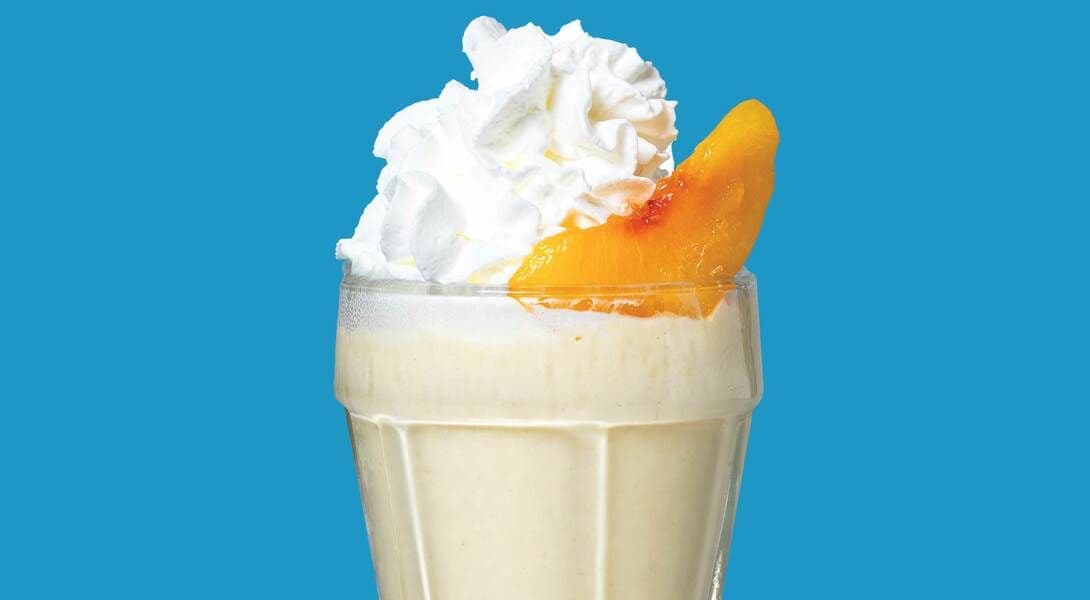 PEACHES & CREAM MILK SHAKE