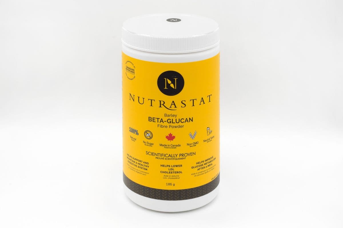 Nutrastat Barley Beta-Glucan Fibre Powder (185 g)