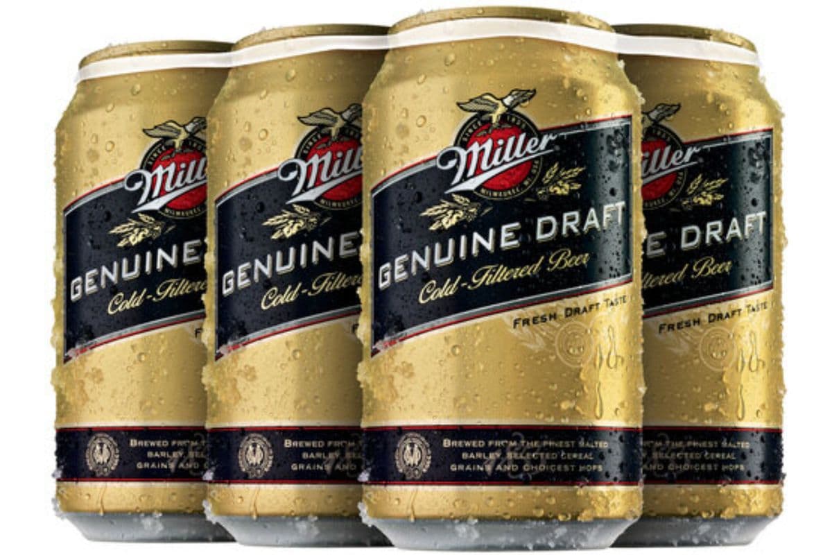 Miller Genuine Draft (6 Cans)