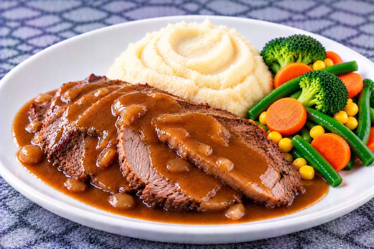 Hot Beef Dinner