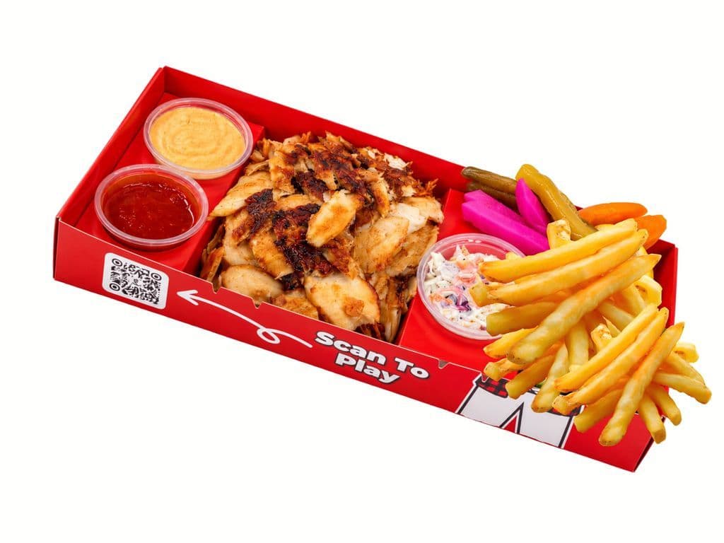 Chicken Plate Rice/Fries
