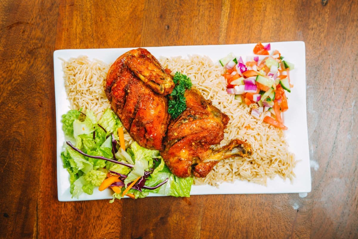 Kandahari Half Chargha Dinner