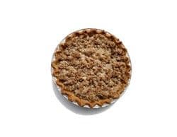Keto "Apple" Crumble Pie