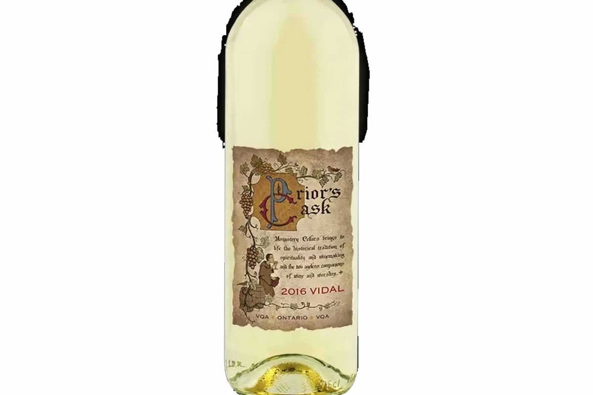 Monastery 'Prior's Cask' Vidal 2019 (1 x 750mL)