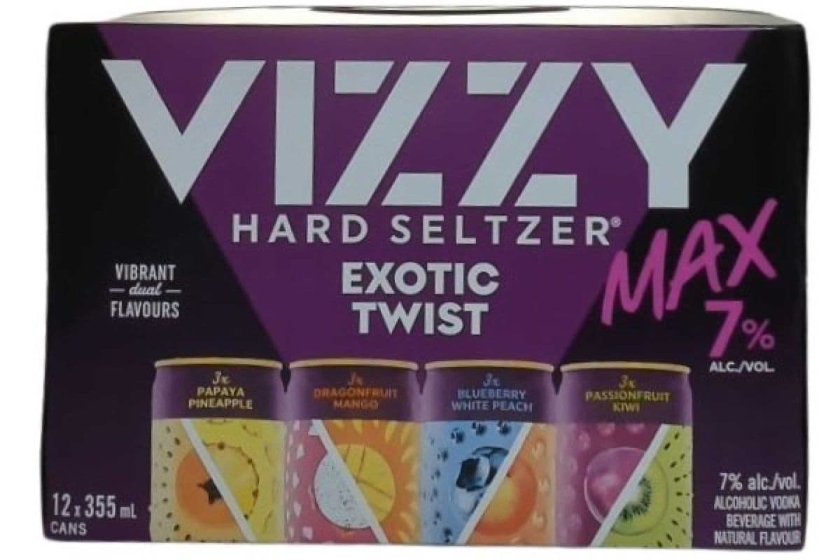 Vizzy Seltzer Mixer (12 can) (12 x 355 mL)