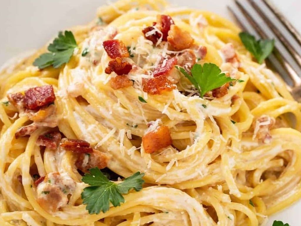 BACON CARBONARA
