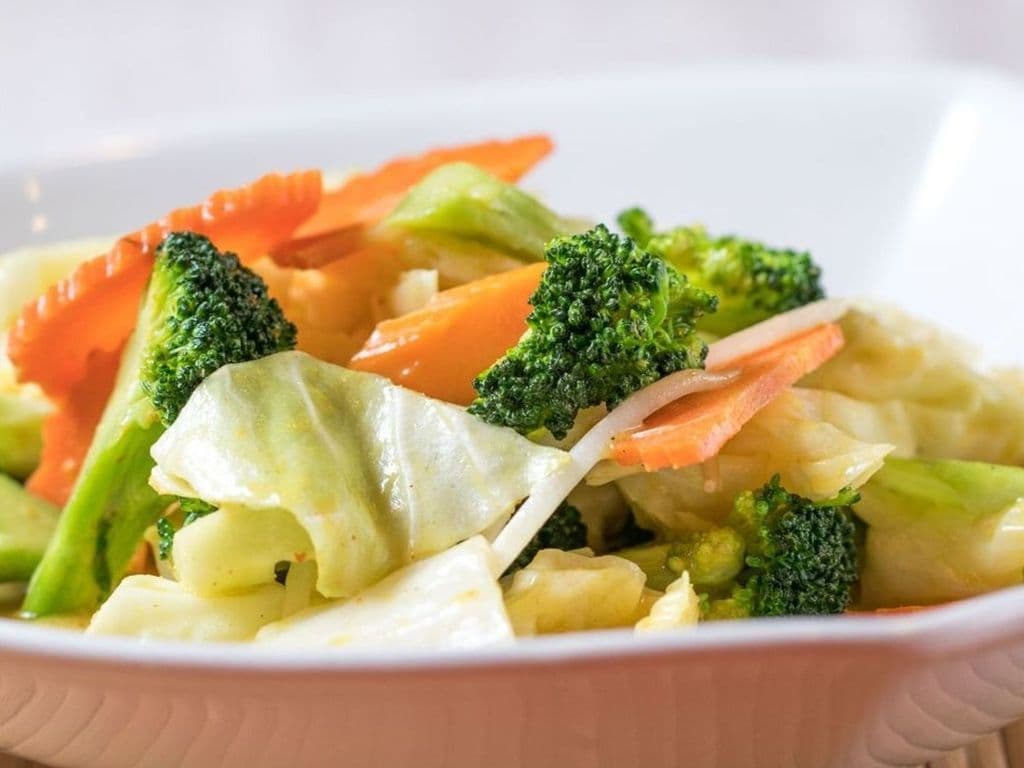 V24. Mixed Vegetables In A Curry Sauce