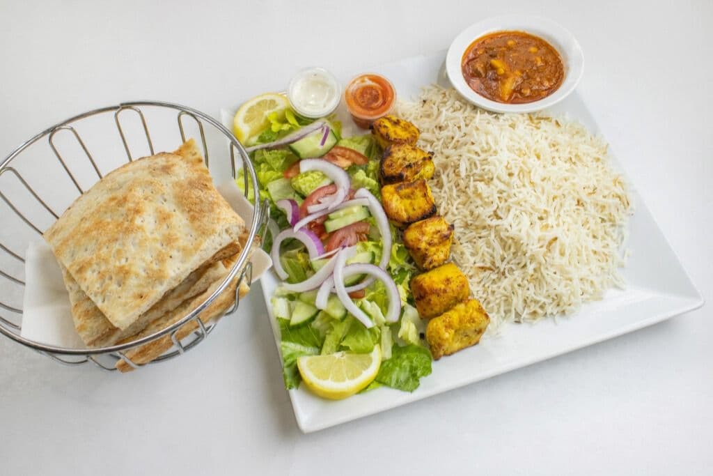 Chicken Breast Kabab Platter