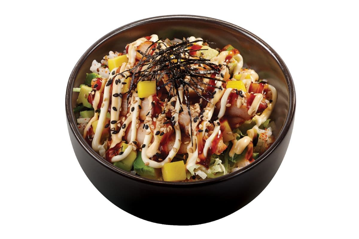 Chicken and Mango Poke