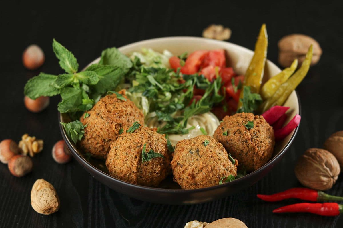 Falafel Repas / Falafel Meal Vegetarienne
