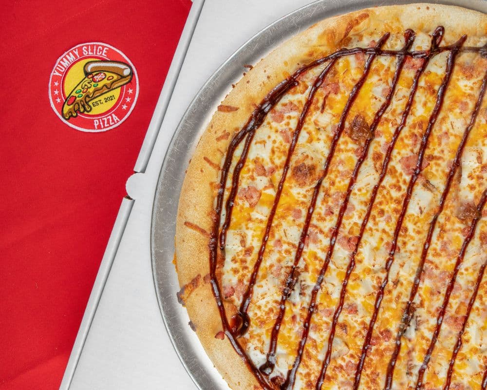 BBQ Chicken and Bacon Pizza