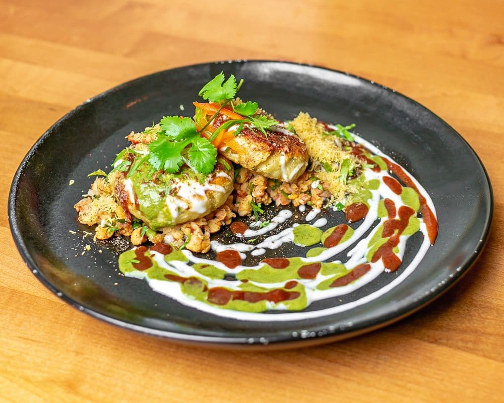 Aloo Tikki Chaat