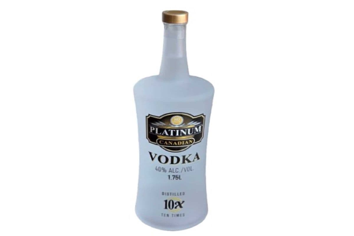 864122. PLATINUM CANADIAN VODKA (1 x 1.75L)