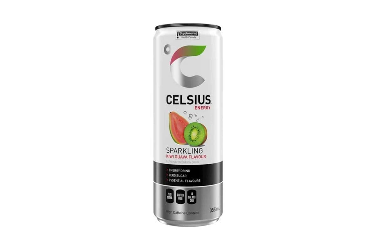 Celsius Kiwi Guava Zero Sugar 355ml
