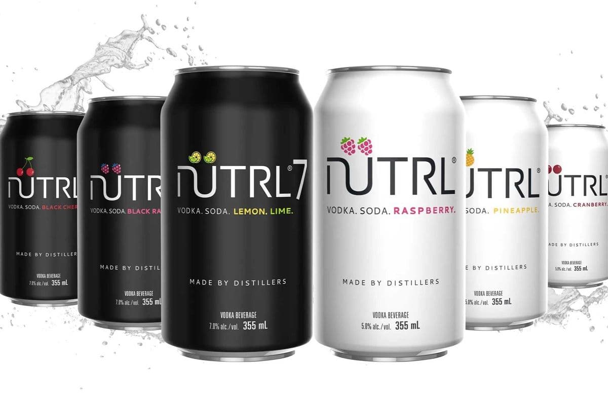 Nutrl Vodka Soda (6 Cans) (6 x 355 mL)