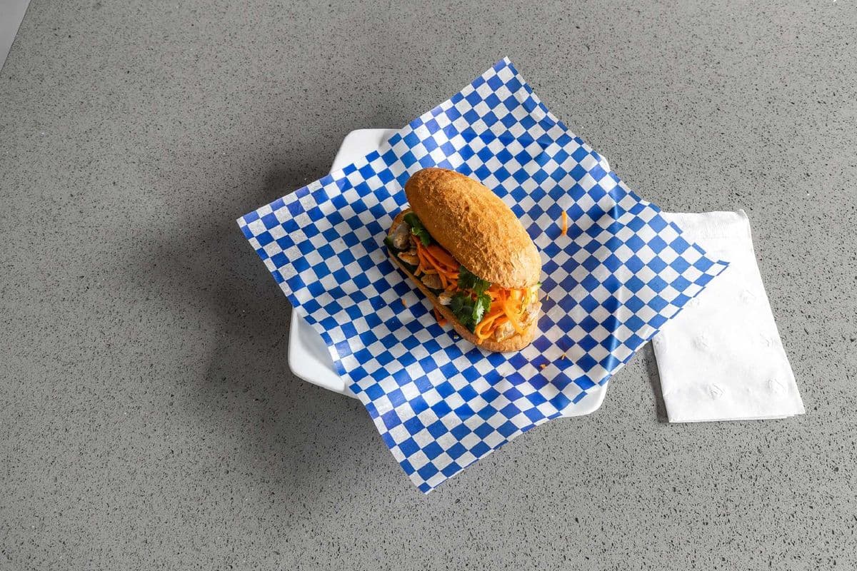 Z7) Gluten-Friendly Veggie Vietnamese Submarine