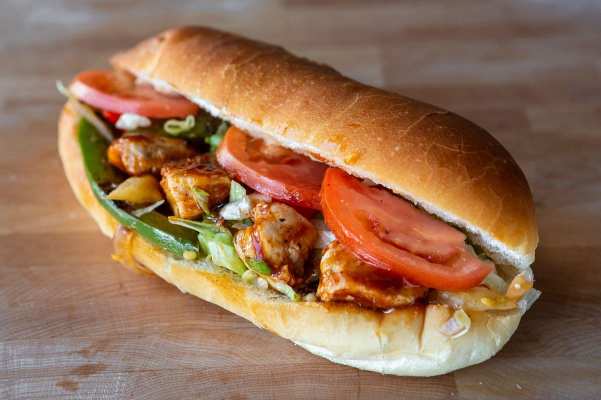 Sandwich au poulet barbecue / Barbeque Chicken Sandwich
