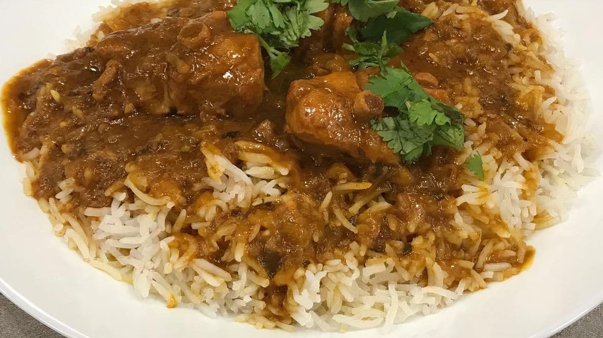 Chicken Curry with rice(large)