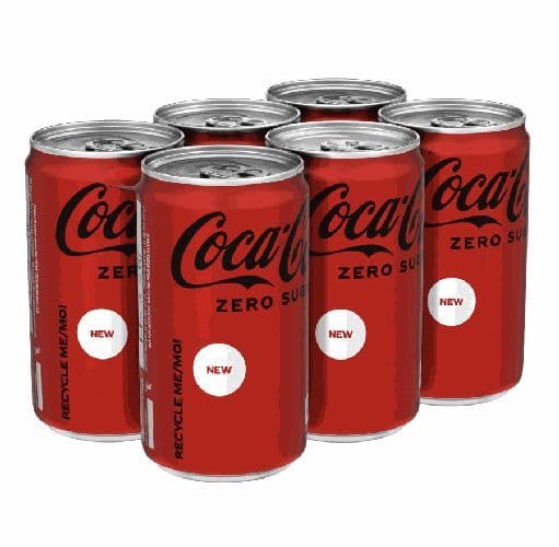 Coca-Cola Caffeine Free Zero 6x222ml