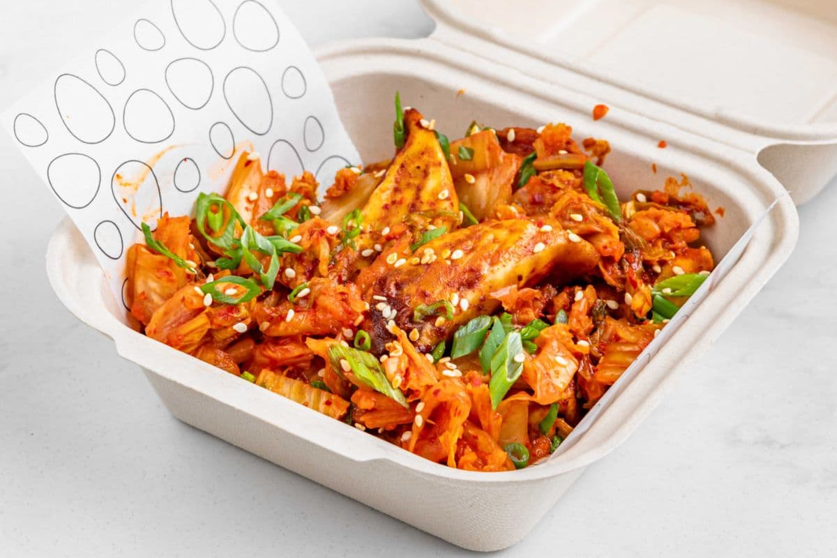 Kimchi Dumplings (6 pcs)