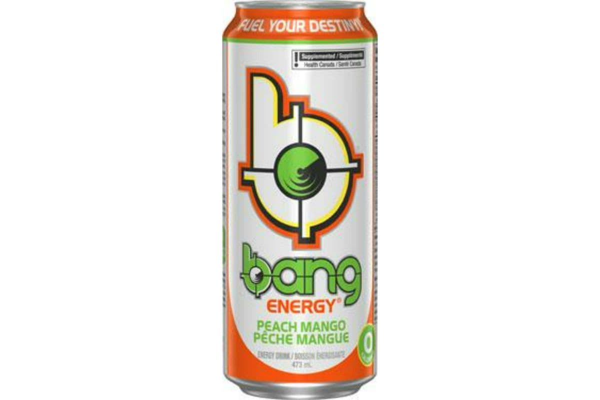 Bang Energy Peach Mango Can (473 ml)