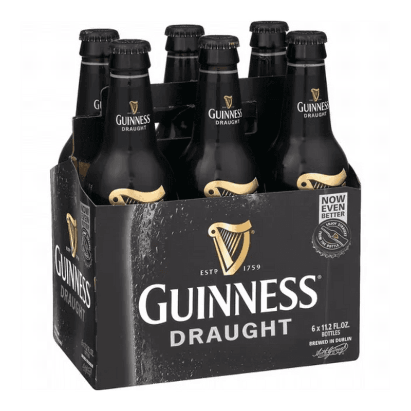 Guinness Draught (6 Bottles) (1 x 330ML)