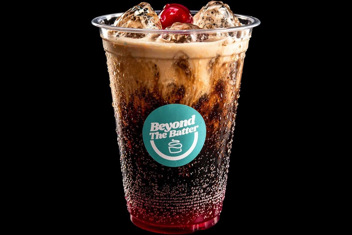 Frosted Cherry Dirty Soda