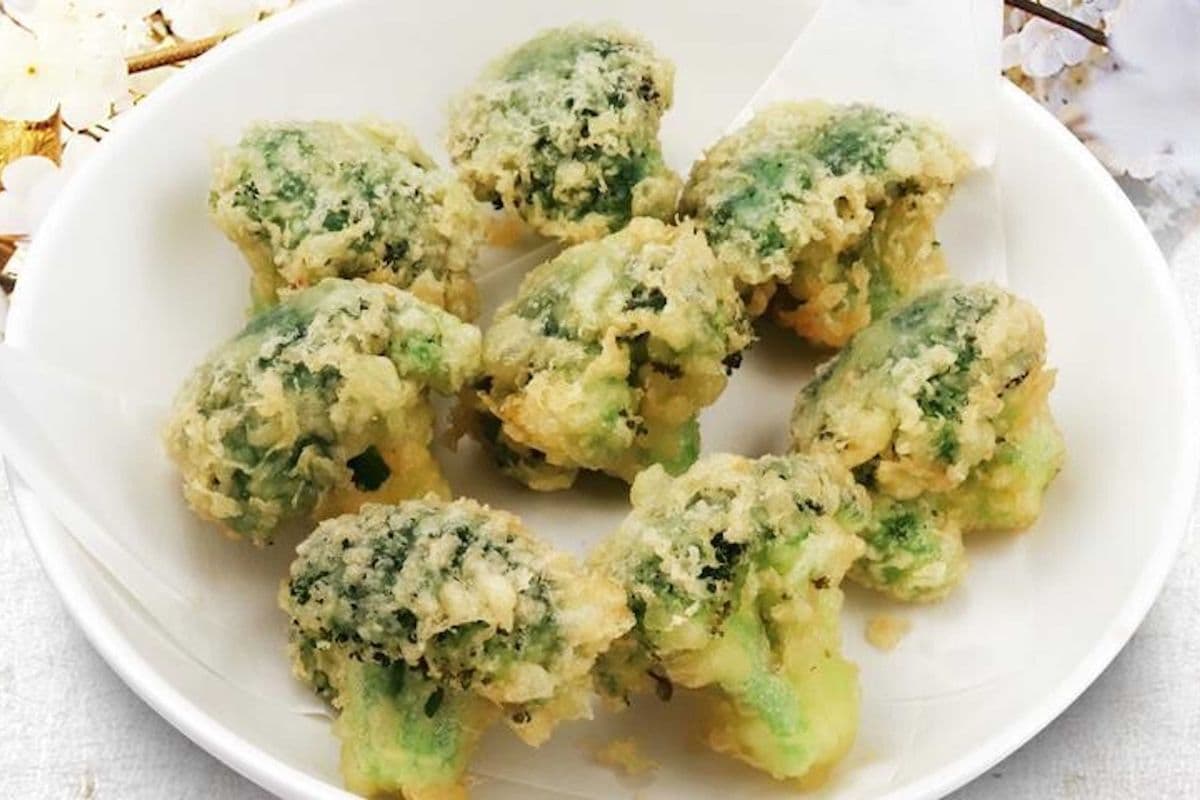 Broccoli Tempura (12 pcs)