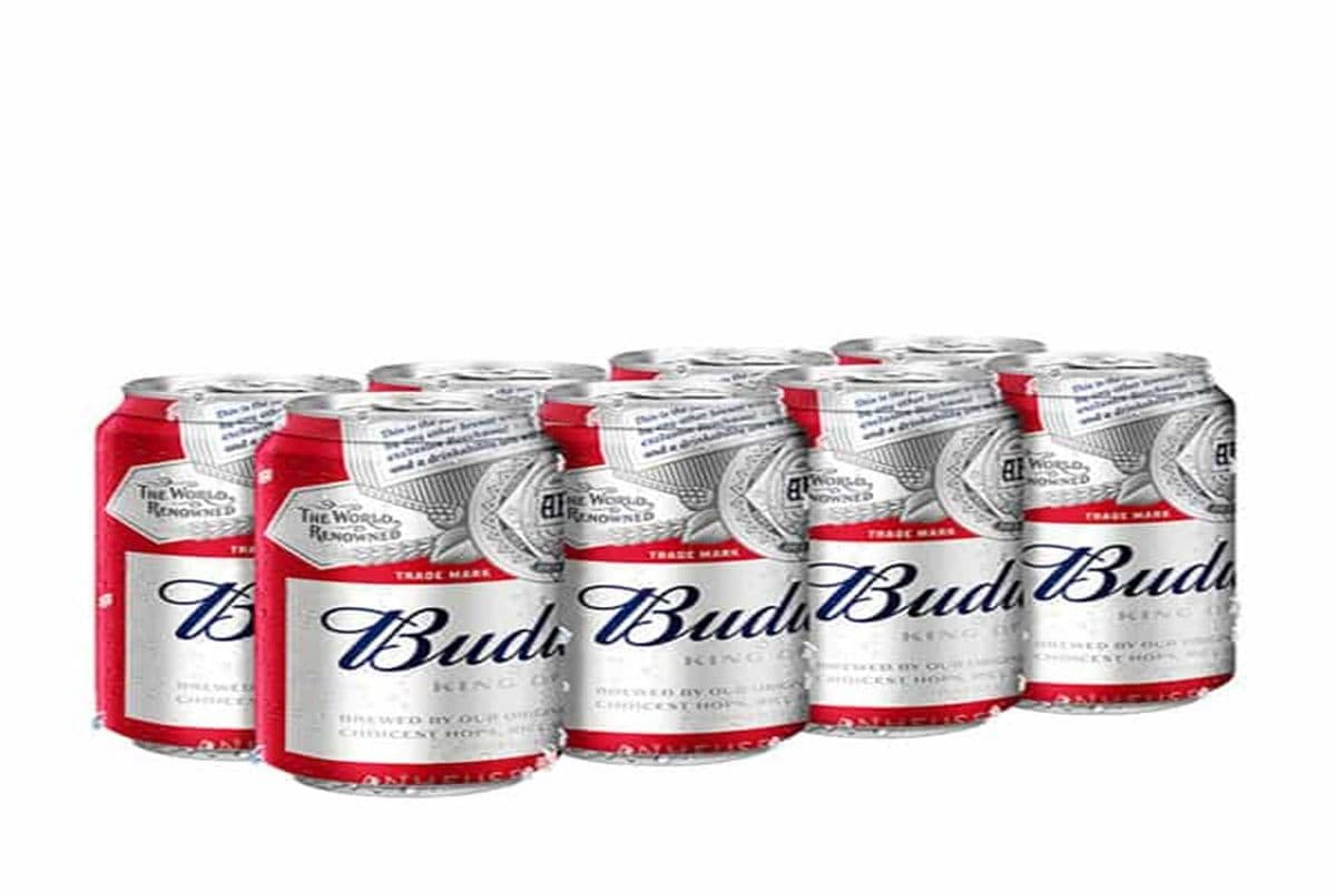 Budweiser BEER 8 CANS (8 x 355ml)