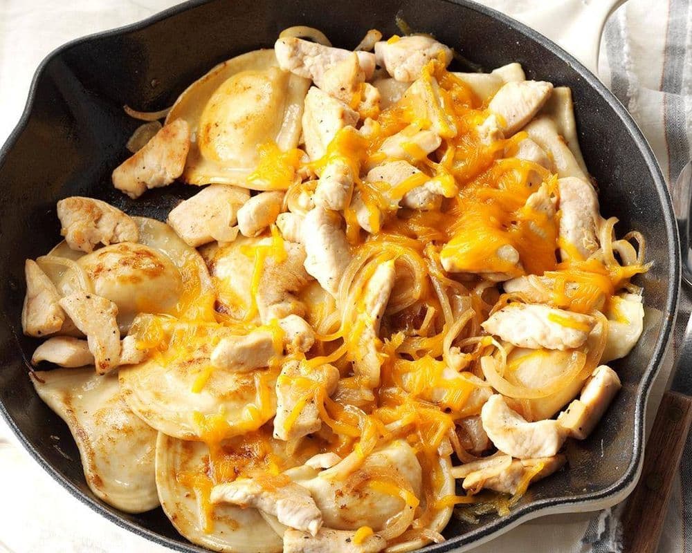 Grilled Chicken Pierogi